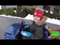 santa claus surprises parents with christmas presents adventures for kids