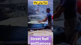 Manda Roti Making 🌮 Street Roll andSamosa Patti  Dough Machine ModernFood Processing Technology