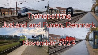 Trainspotting - Jutland and Funen, Denmark - November 2024