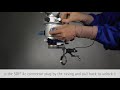 OCULUS BIOM® 5cl, SDI® 4c and WiFi HD Mini Lens (Tutorial 5/6, English: Disassembly)