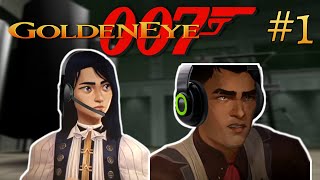 Young Caitlyn \u0026 Jayce play Goldeneye 007 Multiplayer #1