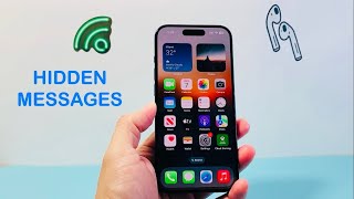 How To Find Hidden Messages on iPhone