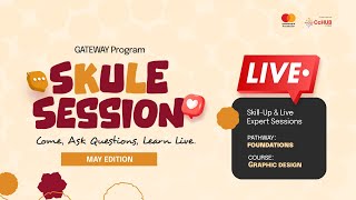 Ask Your Trainer LIVE | Graphic Design Q&A | Skill-Up & Live Expert (SKULE) Session | May Edition