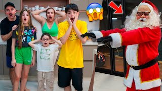 O PAPAI NOEL MALVADÃO - FILMEI ELE SONÂNBULO NA MADRUGADA!!😱- Parte 4