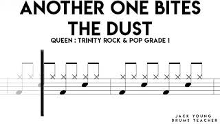 Another One Bites The Dust Trinity Rock & Pop Drums Grade 1 (OLD)