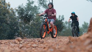 Jump on the Cyrusher Trax and experience an all-terrain journey like never before! #cyrusher #ebike