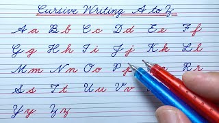 Cursive writing a to z | Cursive writing abcd | Cursive handwriting practice | Cursive letters abcd