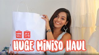 Everything under Rs. 250 Miniso Haul / Huge Miniso Shopping haul review