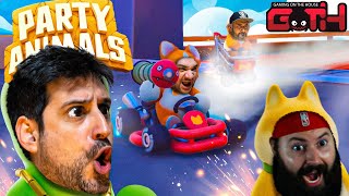 ¿MEJOR QUE EL MARIO KART? Karting Animal en Party Animals!