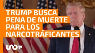 Donald Trump amenaza con operaciones militares contra cárteles mexicanos