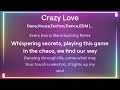 Crazy Love ( Lyrics )