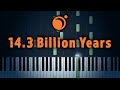 Outer Wilds - 14.3 Billion Years - piano tutorial