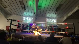 Umbra (c) vs Dove Puro WAH Living hope (no hope) championship match at Back To School Bash 08/20/22