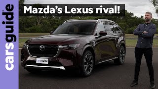 The $100K Mazda! 2023 Mazda CX-90 review: 6-cylinder, 7-seat Volvo XC90 SUV rival prototype tested