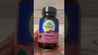 Triphala Organic India, 60 capsules