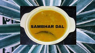 (27 February 2021) Sambhar dal my own style.....