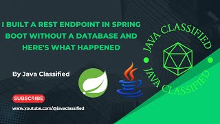 I Built a REST Endpoint in Spring Boot Without a Database and Here's What Happened