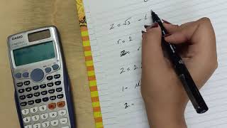 حل complex numbers باستخدام الإله الحاسبه