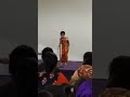 Swara's first speech on the stage in February 2020