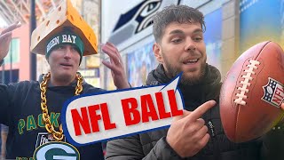 Can the Average NFL Fan Throw a Spiral?