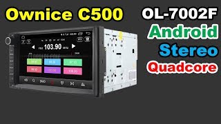 ✅  Ownice C500 OL-7002F Android 7 inch LCD car audio deck