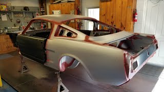 Building A 1965 Mustang Fastback Shell Primer And Fenders