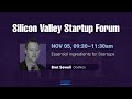 Silicon Valley Startup Forum Vol.1