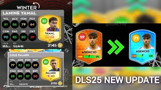 DLS25 NEW UPDATE FULL PLAYERS RATING 🤯