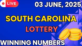 South Carolina Midday Lottery Results For - 03 Jun, 2025 - Pick 3 - Pick 4 - Cash 5 - Powerball