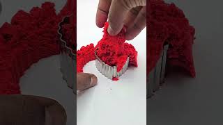 Kinetic Sand Slicing Masterpiece! 😍🔪 283 |  ASMR |  #unbrand #satisfying #kineticsandorignal