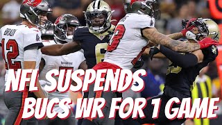 BREAKING NEWS: Buccaneers WR Mike Evans Suspended for 1 game by NFL | Real Bucs Talk Reaction