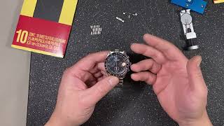 LONG \u0026 UNCUT WORK VIDEO: Pagani Design Moonwatch homage 1701 V2