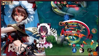 Ruby｜Hero yang Gampang Mendominasi di EXP Lane｜Mobile Legends Bang Bang