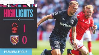 Nottingham Forest 1-0 West Ham | Premier League Highlights