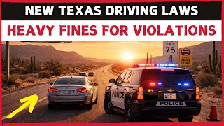 New Texas Driving Laws in 2026: Breaking Them Could Cost You Thousands