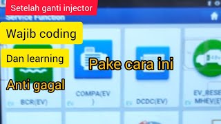 Cara Coding dan pilot quantity learning injector 2 gd, hilux, inova reborn dan fortuner