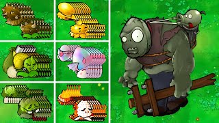 PVZ 1 Hybrid Challenge - 1 All Pult Hybrid Plants Vs 1 Nut Gargantuar + EXTRA - Who Will Win?