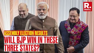 Assembly Elections Vote Counting: BJP Lead In Madhya Pradesh, Chhattisgarh And Rajasthan