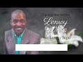 in loving memory of lenroy white o c leroy sojie