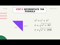 MAT 183 VIDEO ASSIGNMENT : RELATED RATE