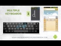 Multiple Keyboards - Lesson 19 - Android Accessibility Features Course