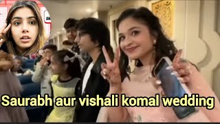 Saurabh joshi vishali mishra Paras thakral wife viral video at komal thakral wedding😡😮