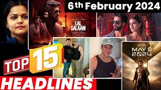 Top 15 Big News of Bollywood | 6th January 2024 | Shahrukh Khan, The Bull, TBMAUJ