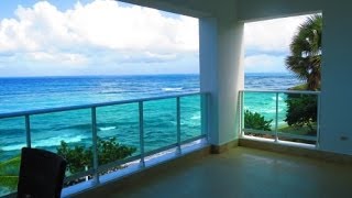 Stunning beachfront 5 bedroom duplex penthouse in Sosua