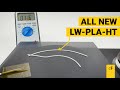 Demonstration of colorFabb LW-PLA-HT heat resistance