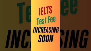 IELTS TEST FEE UPDATE | IELTS 2025 | IELTS FEE #shorts #viral #shortsvideo