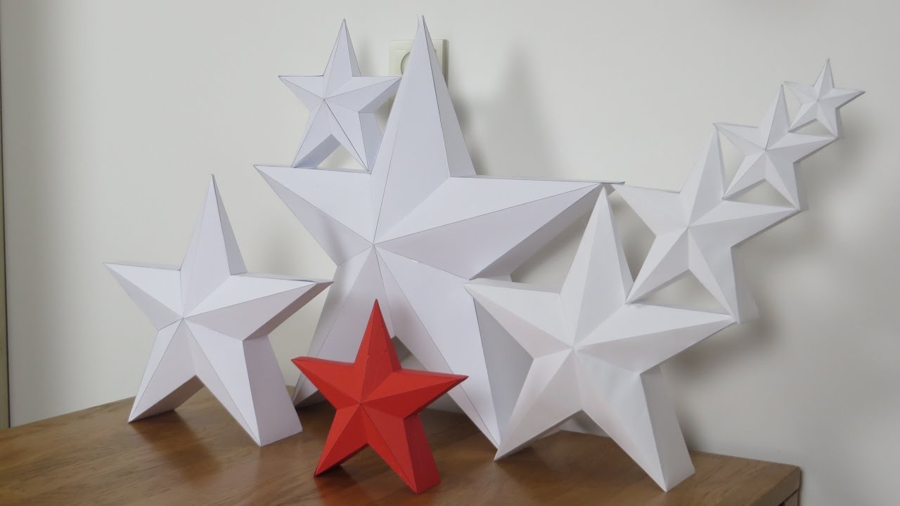 Paper Star Tutorial Youtube