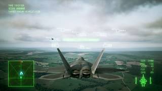 Mission 2 | F-22 Raptor Gameplay | Ace Combat 7