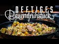 Deftiges Bauernfrühstück – Kochen im Tal