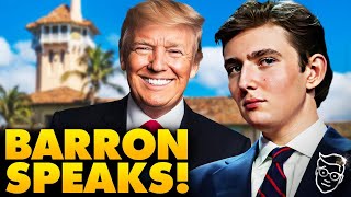Internet Hears Barron Trump's Real Voice The First Time | Total Shock...